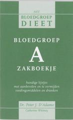 Het bloedgroepdieet - Het bloedgroepdieet Bloedgroep A zakbo, Boeken, Verzenden, Nieuw