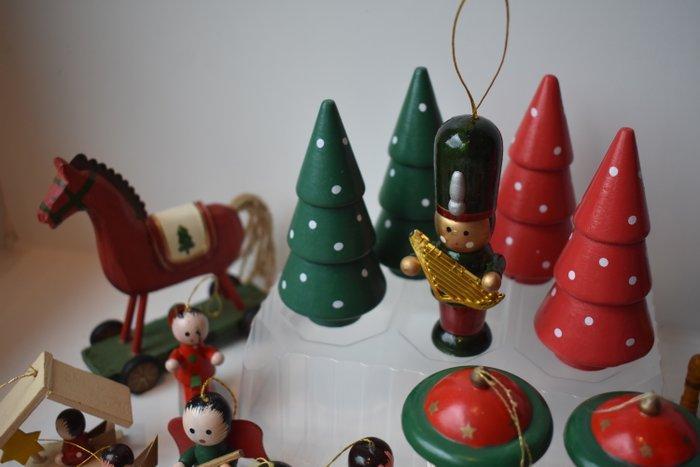 Decoratief ornament (55) - Kerstdecoratie/boomhanger, Antiek en Kunst, Antiek | Speelgoed