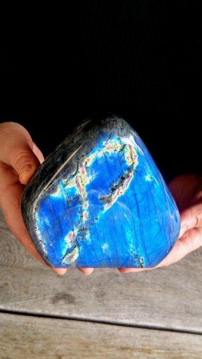 labradoriet Heldere zeldzame tinten: hemelsblauw +, Antiek en Kunst, Curiosa en Brocante