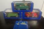 Tintin - Ensemble de 3 auto tintin 1/43 - certificat et, Boeken, Nieuw