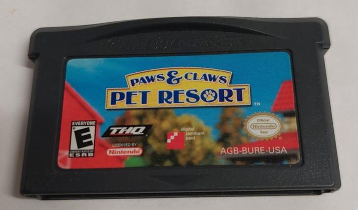 Paws and Claws Pet Resort losse cassette (Gameboy Advance, Spelcomputers en Games, Games | Nintendo Game Boy, Zo goed als nieuw