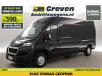 Peugeot Boxer 335 2.2 BlueHDi L3H2 140PK DC 6-Zits Cam PDC, Zwart, Nieuw, Startonderbreker, Te koop