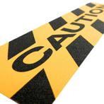 Caution anti slip tape - Geel & Zwart - Anti - slip -, Verzenden