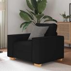 vidaXL Sofa Stoel Zwart 60 cm Stof, Huis en Inrichting, Banken | Bankstellen, Verzenden, Nieuw, Stof