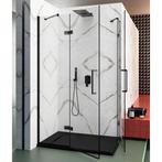 Nisdeur Lacus Giannutri 140x200 Tweedelig Mat Zwart, Ophalen of Verzenden, Nieuw, Douche