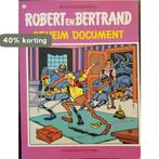 Robert en Bertrand 13 - Geheim document / druk 1, Boeken, Verzenden, Gelezen, Willy Vandersteen