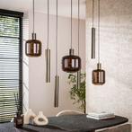 Hanglamp Eettafel - Nieuw - Glas - Uniek - Glazen Bollen, Huis en Inrichting, Lampen | Hanglampen, Nieuw, Glas, 75 cm of meer