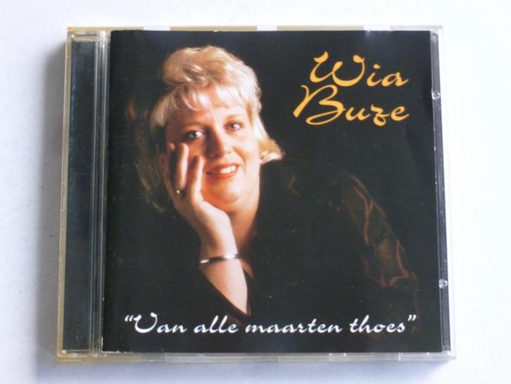 Wia Buze - Van alle maarten thoas, Cd's en Dvd's, Cd's | Nederlandstalig, Zo goed als nieuw, Verzenden