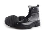 Nelson Veterboots in maat 35 Zwart | 10% extra korting, Kleding | Dames, Schoenen, Verzenden, Zwart, Overige typen, Zo goed als nieuw