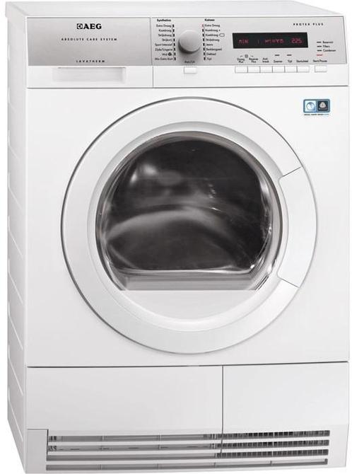 Aeg T76782nih Warmtepompdroger 8kg, Witgoed en Apparatuur, Wasdrogers, Zo goed als nieuw, Voorlader, 85 tot 90 cm, Ophalen of Verzenden
