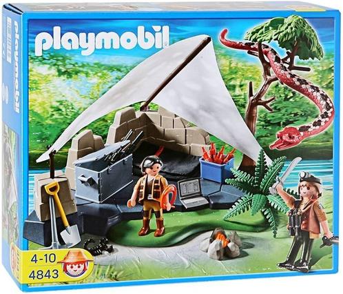 Playmobil Uitvalsbasis Van De Schattenjagers - 4843 (Nieuw), Kinderen en Baby's, Speelgoed | Playmobil, Zo goed als nieuw, Verzenden