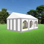 Partytent 4x6 PVC - Professional | Grijs / wit, Partytent, Nieuw, 4 tot 6 meter, 5 tot 8 meter