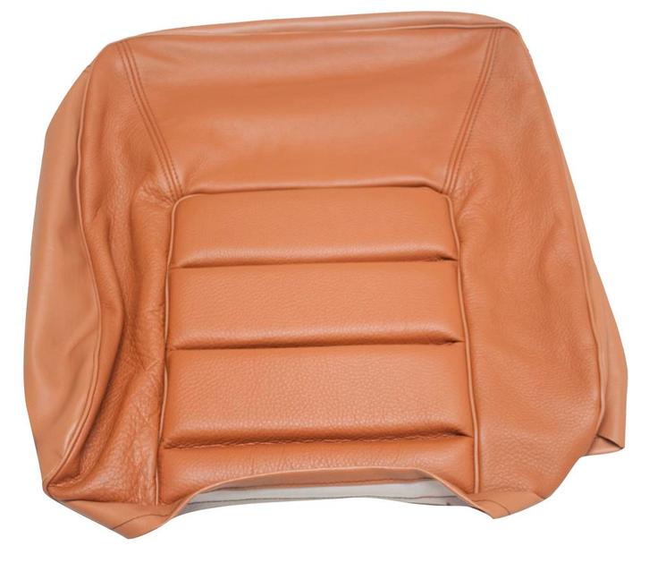 Volvo Bekleding 140 GL+164 bruin leer stoelhoes rug 970/965/, Auto-onderdelen, Interieur en Bekleding, Nieuw, Volvo, Verzenden