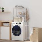 vidaXL Wasmachineplank met plank Wit 63 x 27 x 136 cm, Huis en Inrichting, Kasten | Overige, Verzenden, Nieuw