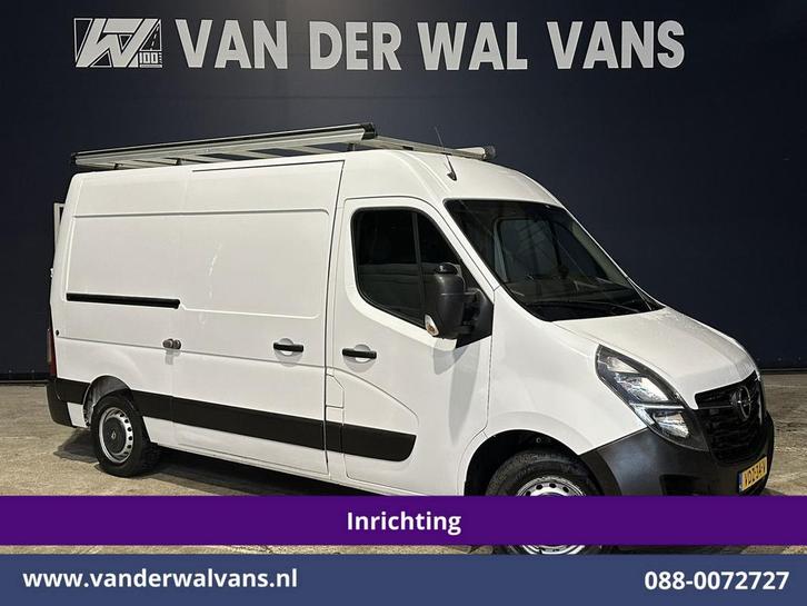 Opel Movano | 2.3 Turbo 150pk L2H2 Inrichting Euro6 Airco |, Auto's, Bestelauto's, Dealer onderhouden, Te koop, Handgeschakeld