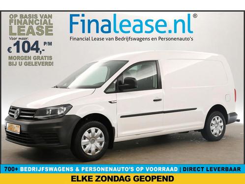 Volkswagen Caddy Maxi 1.4 TGI L2H1 CNG 111PK Cruise €104pm, Auto's, Bestelauto's, Lease, Handgeschakeld, Volkswagen, Wit, Verzenden