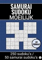 9789464659283 Sudoku Moeilijk: Samurai Sudoku Puzzels - n..., Boeken, Nieuw, Sudoku Puzzelboeken, Verzenden