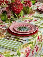 Tafelkleed met bloemenprint, grote tafels. 2,70 x 1,80 -