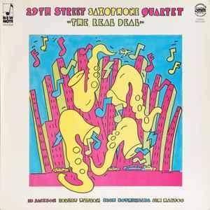 LP gebruikt - 29th Street Saxophone Quartet - The Real Deal, Cd's en Dvd's, Vinyl | Jazz en Blues, Zo goed als nieuw, Verzenden