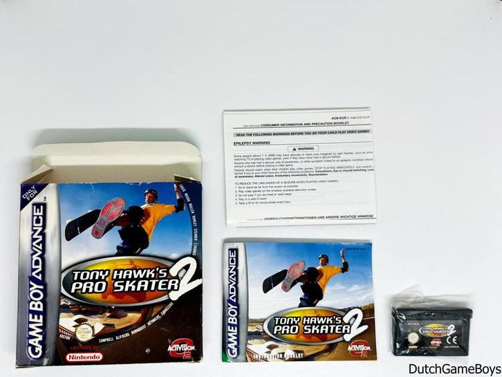 Gameboy Advance / GBA - Tony Hawks Pro Skater 2 - UKV, Spelcomputers en Games, Games | Nintendo Game Boy, Gebruikt, Verzenden