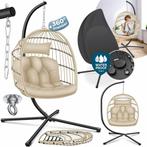 Egg Hangstoel - Binnen en buiten - Tot 150kg - Beige - KESSE, Verzenden, Nieuw