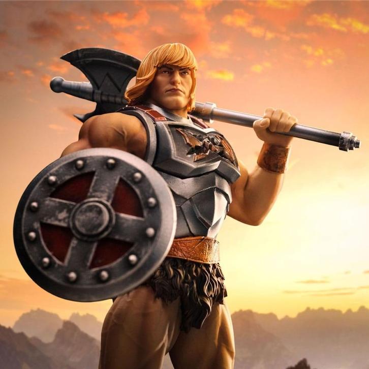 Masters of the Universe Art Scale Statue 1/10 He-Man Battle, Verzamelen, Film en Tv, Nieuw, Ophalen of Verzenden