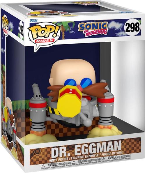 Funko Pop! - Sonic the Hedgehog Jumbo Dr. Eggman #298 |, Verzamelen, Poppetjes en Figuurtjes, Nieuw, Verzenden