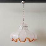 Plafondlamp - Muranoglas, metaal, verchroomd