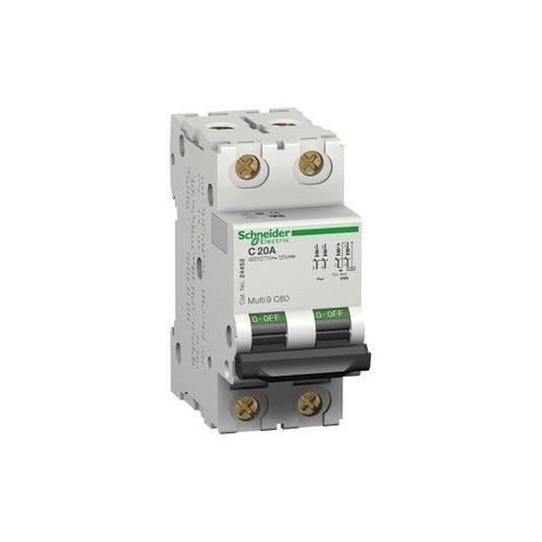 Bieden: Schneider Electric C60 2-Pole 15A Miniature Circuit, Watersport en Boten, Bootonderdelen, Elektra en Verlichting, Nieuw