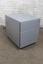 Ladeblok | Tweedehands | Zilvergrijs | 2 lades | LB10, Huis en Inrichting, Kasten | Ladekasten, Verzenden, Gebruikt