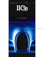1992 BUGATTI EB110 GT | SUPERSPORT BROCHURE FRANS, Nieuw, Author