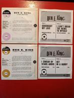 Ben E King - 4 x 7 singles / EPs - original FR pressings -, Cd's en Dvd's, Vinyl Singles, Nieuw in verpakking