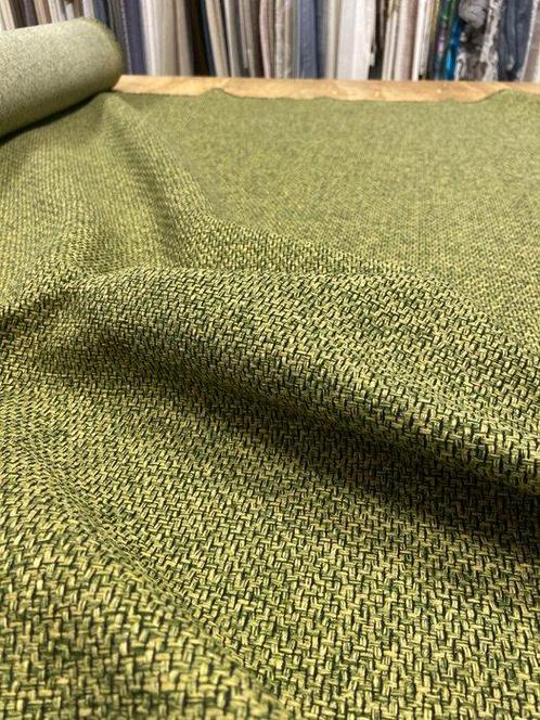 Speciaal groen en zwart stof gemaakt in Italië - Meubelstof, Antiek en Kunst, Antiek | Kleden en Textiel