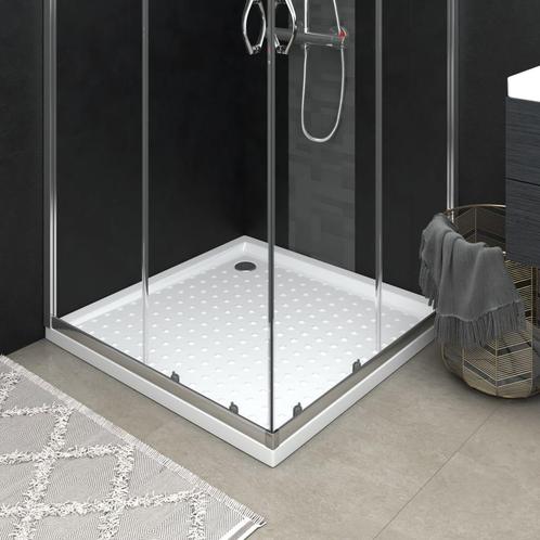vidaXL Douchebak met noppen 90x90x4 cm ABS wit, Doe-het-zelf en Verbouw, Sanitair, Nieuw, Verzenden