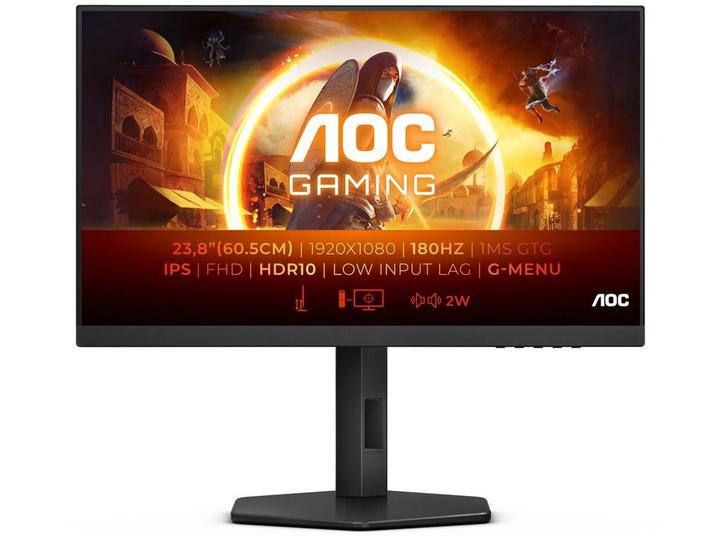AOC 24G4X - Gaming Monitor - 180Hz 1ms - Zwart, Computers en Software, Monitoren, Zo goed als nieuw, Verzenden