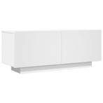Witte TV Kast 100cm - - Tweedekansje - OP=OP! (tv meubel), Overige materialen, Nieuw, Trendy, Minder dan 100 cm