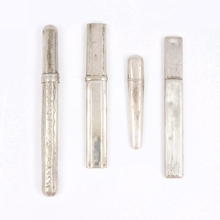 O.a. Jacob van Wijk Sr. - Naaldenkoker - 19e Eeuw - Naaiset, Antiek en Kunst, Antiek | Goud en Zilver