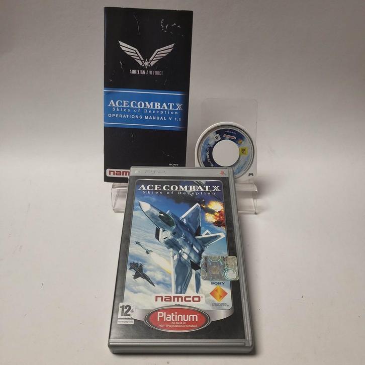 Ace Combat X Skies of Deception Platinum PSP, Spelcomputers en Games, Games | Sony PlayStation Portable, Ophalen of Verzenden