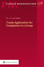 Treaty Application for Companies in a Group 9789013169713, Boeken, Verzenden, Zo goed als nieuw, L.C. van Hulten