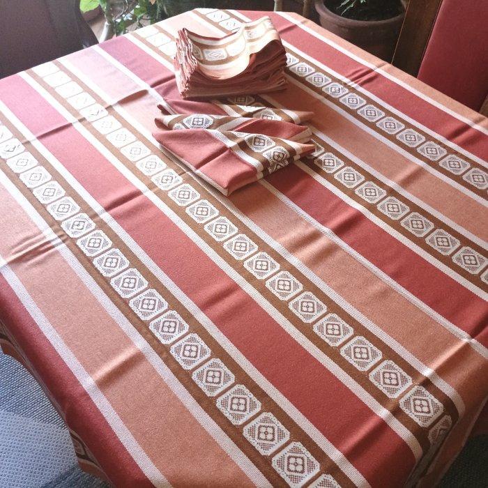 Tafelkleed (13) - 235 cm - 140 cm - Tafelkleed en servetten, Antiek en Kunst, Antiek | Kleden en Textiel