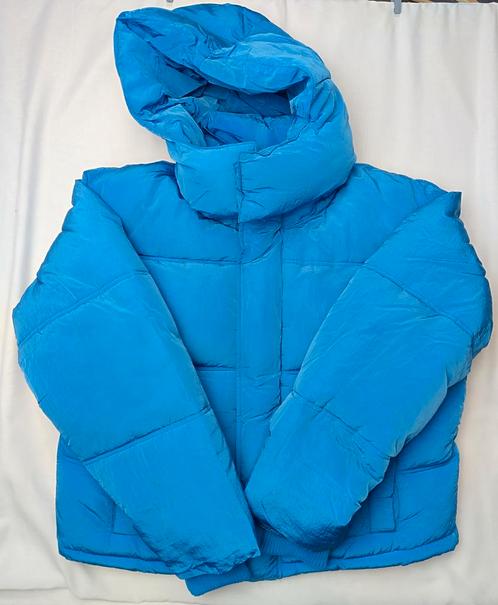 Zara Blue Puffer Jacket, Kleding | Dames, Jassen | Winter, Nieuw, Verzenden