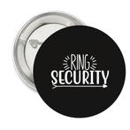 Button of (kleding)magneet Ring Security, Hobby en Vrije tijd, Feestartikelen, Nieuw, Feestartikel, Geboorte of Huwelijk, Verzenden