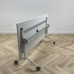 Tweedehands Vepa Verrijdbare klaptafel,  180x80 cm, wit, Ophalen of Verzenden, Gebruikt