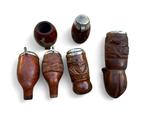Zonder Minimumprijs - Pijp - Bruyere, Hout - (6), Verzamelen, Nieuw