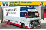 ITALERI 3872MT VOLVO FH16 GLOBETROTTER RIGID BOX TRUCK 1/24, Hobby en Vrije tijd, Modelbouw | Auto's en Voertuigen, Verzenden