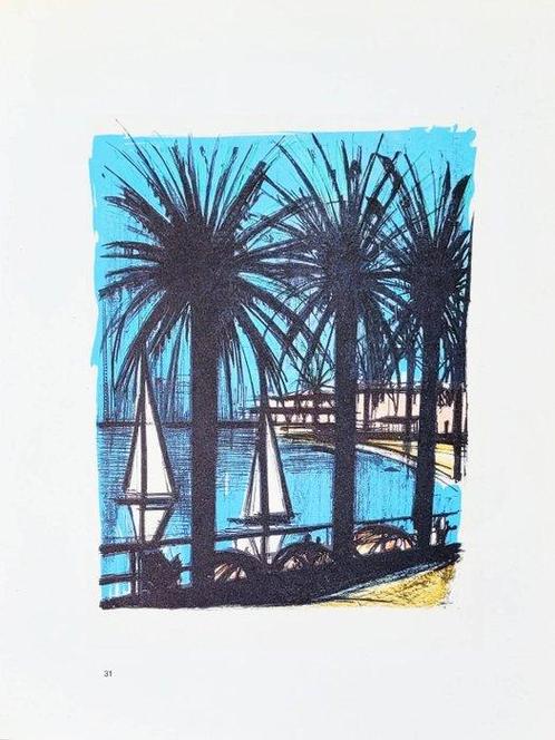 Bernard Buffet (1928-1999) - French landscape - 6, Antiek en Kunst, Antiek | Overige Antiek