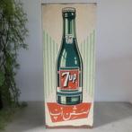 Reclamebord Seven Up, 1950 - Reclamebord - Metaal