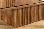 Design dressoir ART DECO 170cm bruin gerookt mangohout, Huis en Inrichting, Ophalen of Verzenden, Nieuw