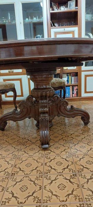 Uitschuifbare tafel (7) - Walnoot, Antiek en Kunst, Antiek | Overige Antiek