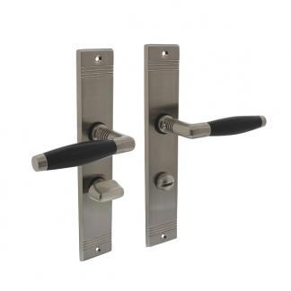 Deurbeslag | Deurklink met wc-sluitingschild | Intersteel |, Doe-het-zelf en Verbouw, Hang- en Sluitwerk, Nieuw, Verzenden